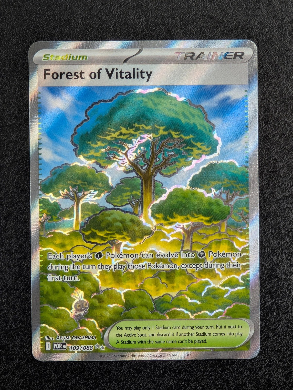 2026 Pokémon Perfect Order Forest of Vitality Ultra Rare #109/088