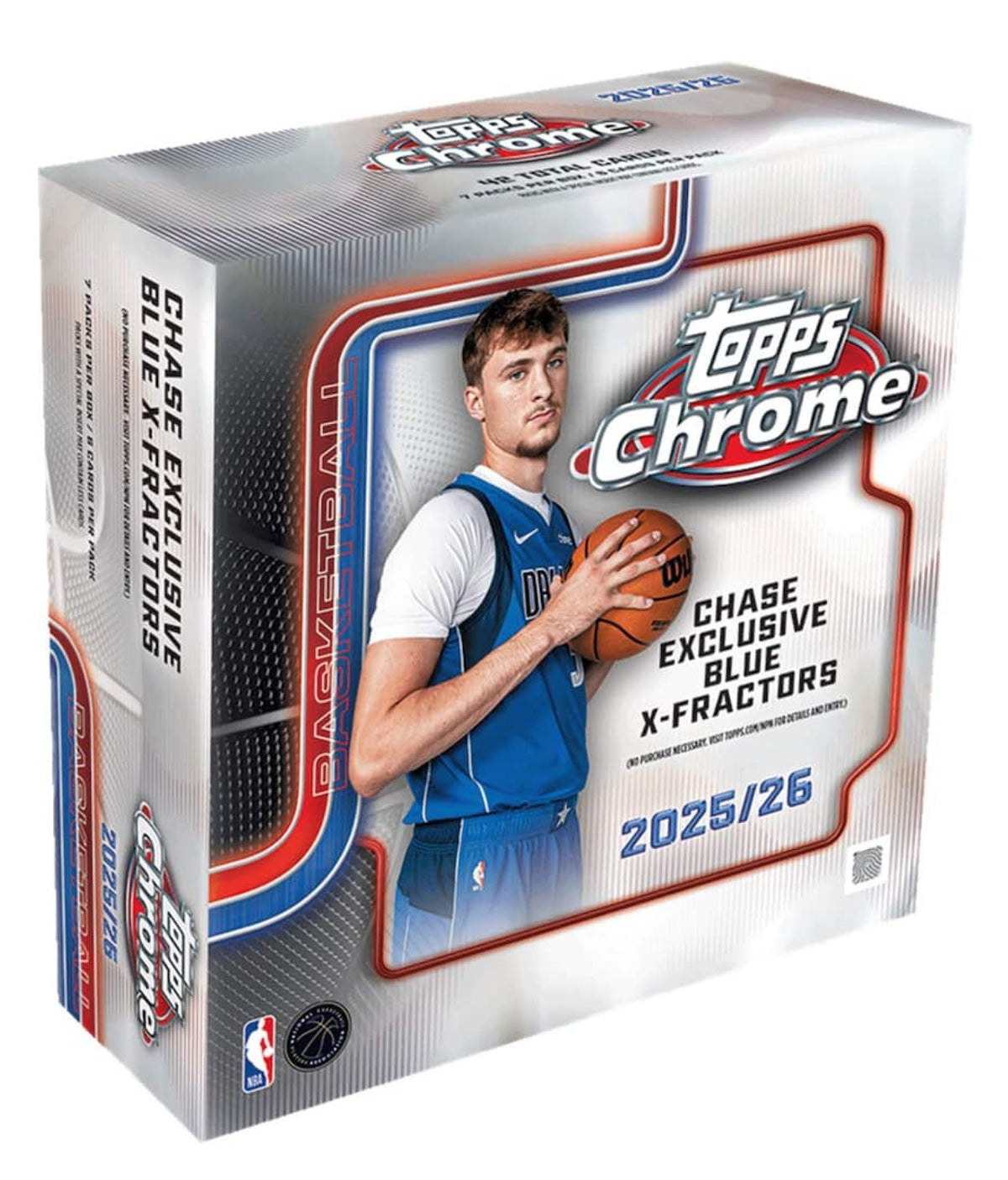 2025-26 Topps Chrome NBA Basketball Mega 20-Box Case Sealed