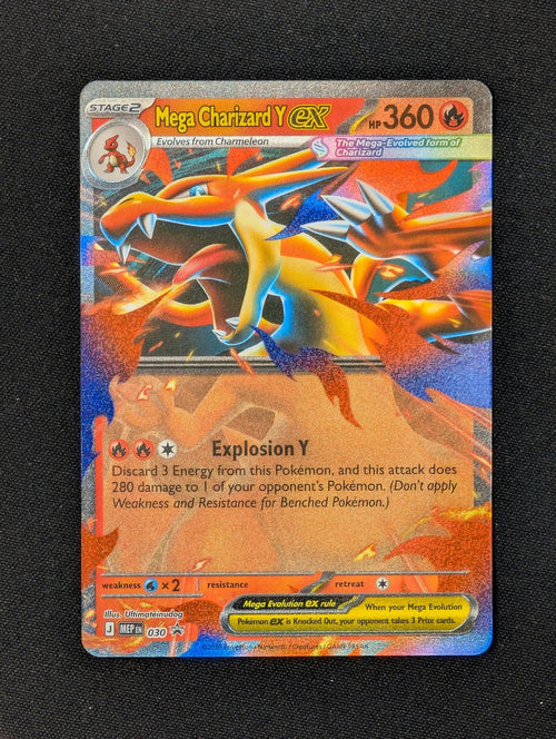 2025 Pokémon Black Star Promos Mega Charizard Y ex #030